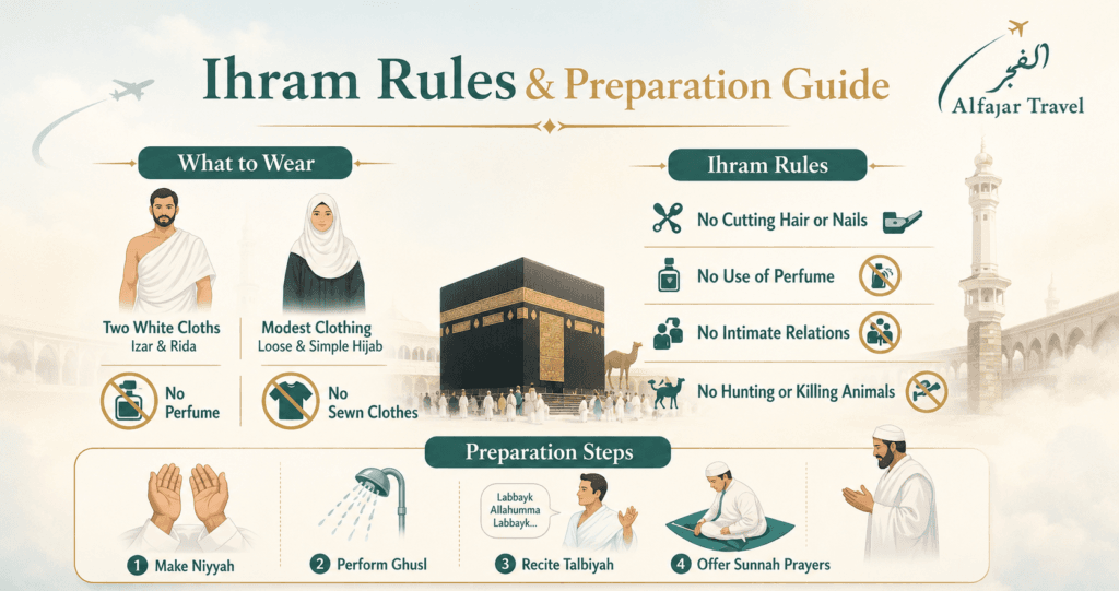 Ihram Rules for Umrah